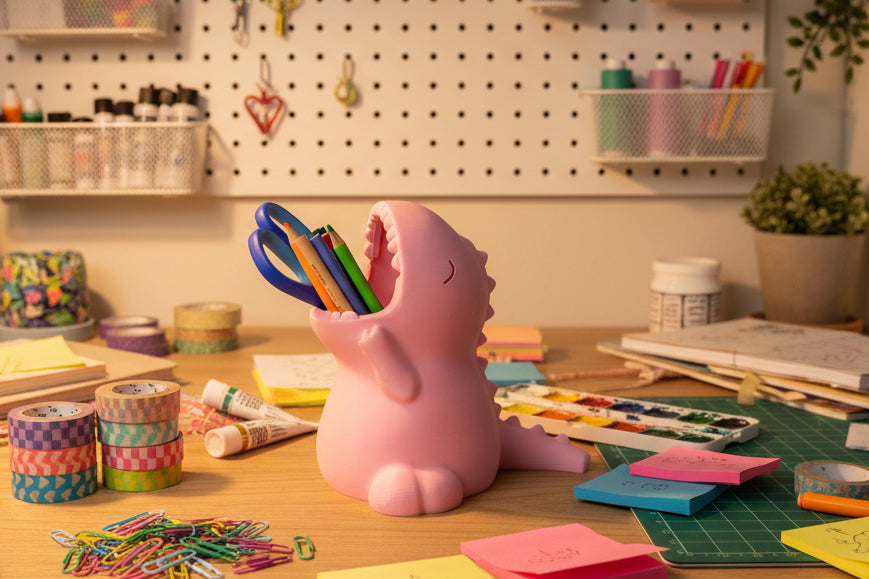 Dino Pen Holder