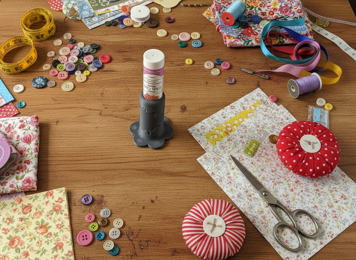 Art Glitter style Glue Holder