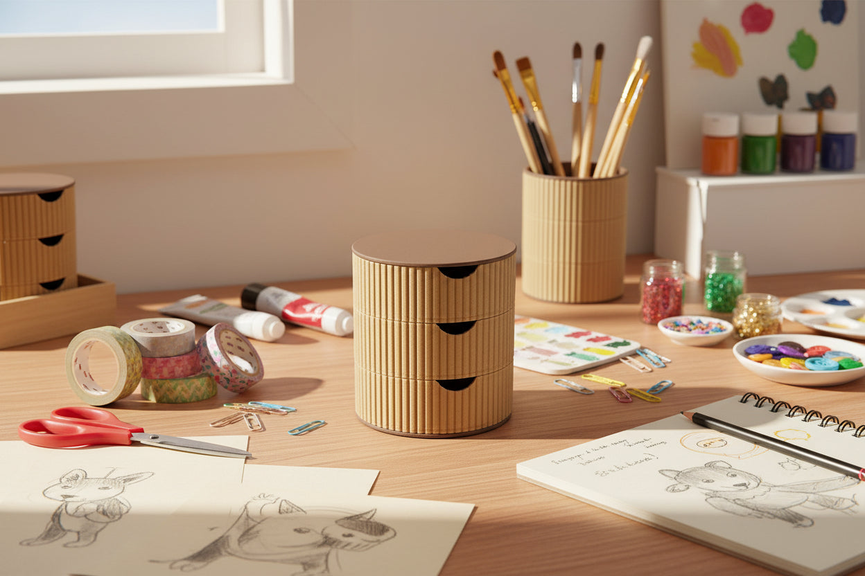 Random Small Item Desk Storage