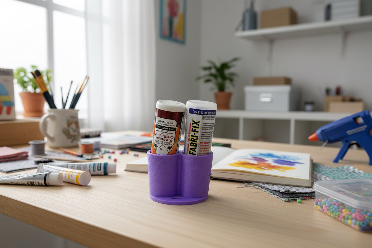 Double Glue Holder for 4 ounce glue bottles