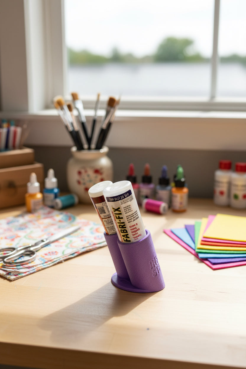 Double Glue Holder for 4 ounce glue bottles