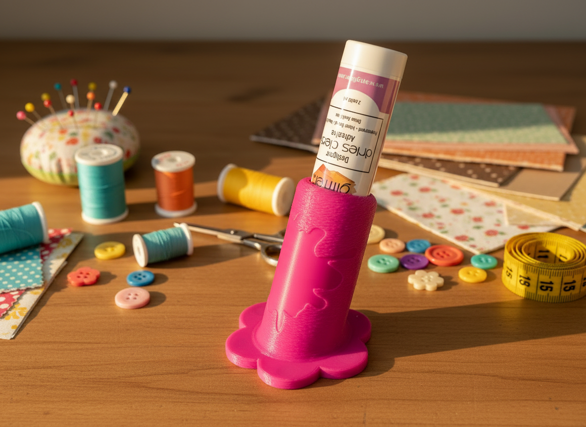 Art Glitter style Glue Holder