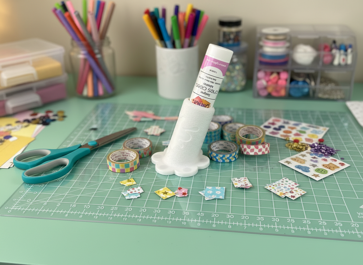 Art Glitter style Glue Holder
